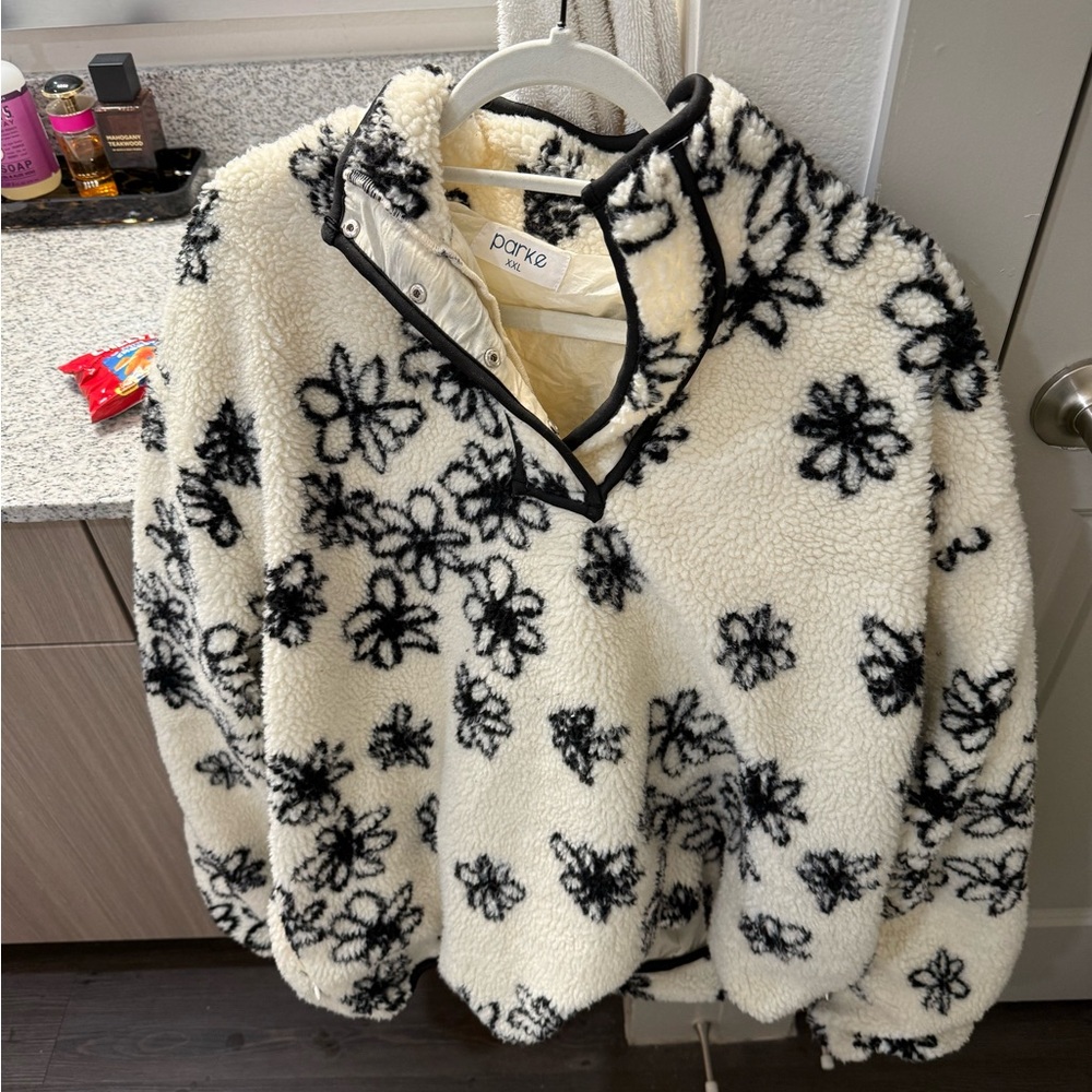 Parke Floral Fleece XXL